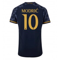 Koszulka piłkarska Real Madrid Luka Modric #10 Strój wyjazdowy 2023-24 tanio Krótki Rękaw